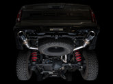 AWE SwitchPath™ Exhaust for Gen 3 Raptor R - Chrome Silver Tips - Mounted